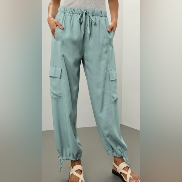 Splendid Pants - Splendid Sage Green Relaxed Trousers